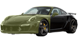 przód oraz najwrażliwsze elementy oklejone folią